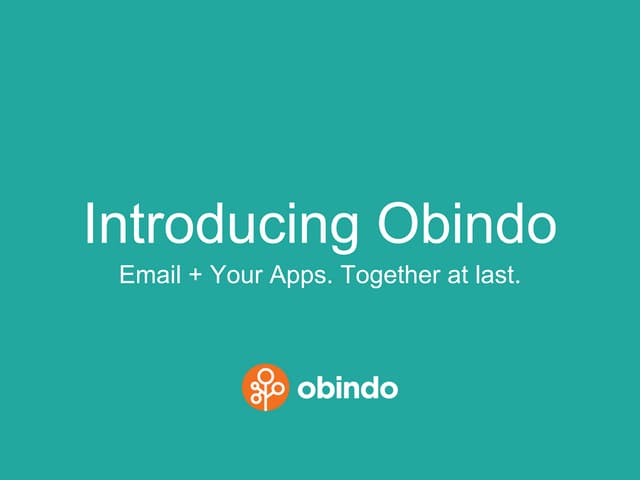 Introducing Obindo