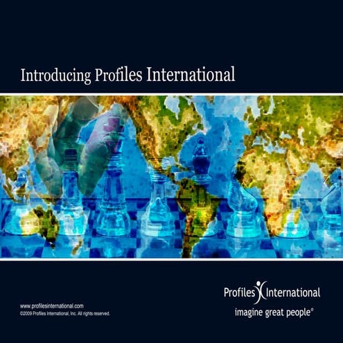 Introducing Profiles International