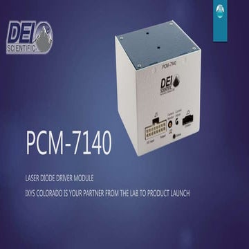 Introducing the PCM-7140