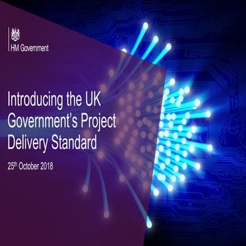 Introducing the UK Government’s Project Delivery Standard webinar, 25 October...