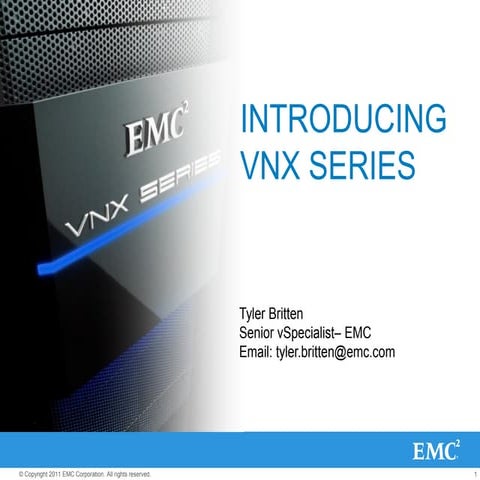 Introducing VNX Series