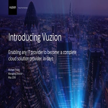 Introducing Vuzion