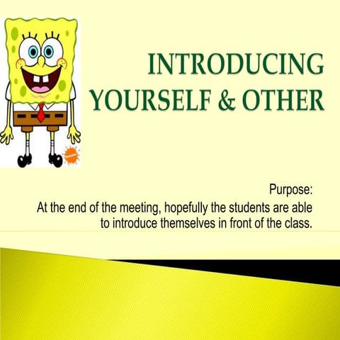 Introducing yourself  and others (English Conversation / Practice) 
