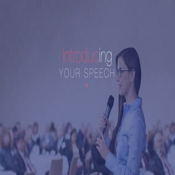 Introducing Your Speech | PPT