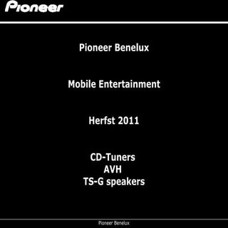 Pioneer carhifi 2012
