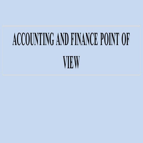 3. financial controllership | PPTX