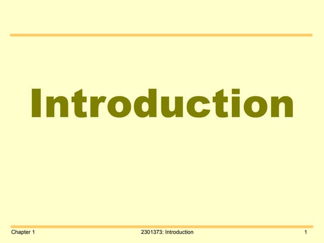 Introduction to Compiler