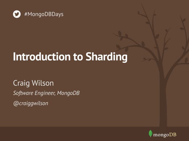 Introduction to Sharding