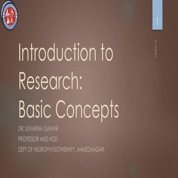 Introduction to research | PPT