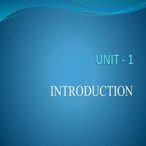 Introduction to TQM