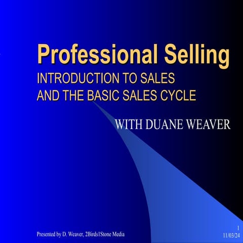 Photo inspiration: Visual Reference: Lecture Week1 Sales4Nonsales Ppt