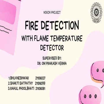 Introduction.pdf Fire Detection System using ML | PDF