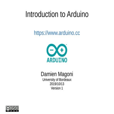 Introduction to Arduino | PPT