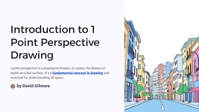 Basic 2 Point Perspective | PPT