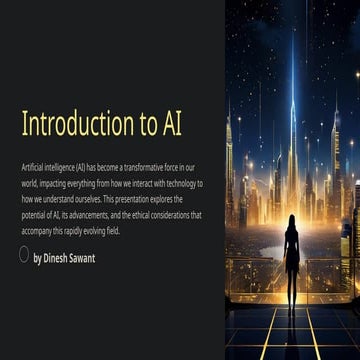 Introduction - to-ai Features of Ai how to use ai