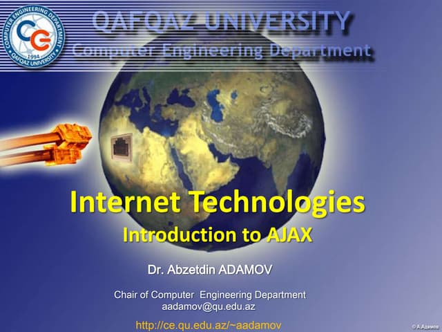 Introduction to AJAX