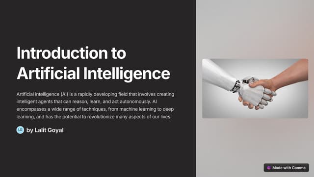 Introduction to Artificial Intelligence.pptx