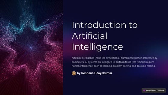 Supplement: Artificial Intelligence | PPT