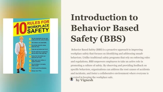 Safety training observation programme (STOP) | PDF