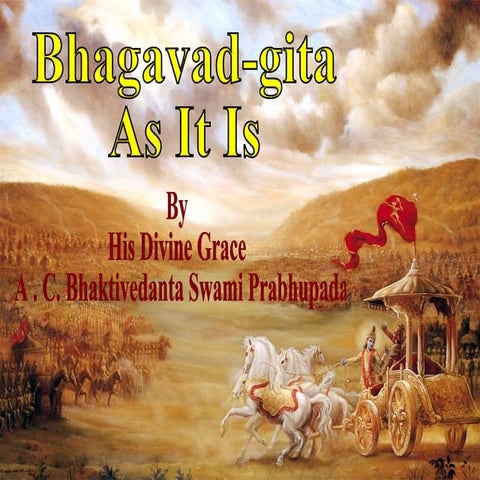 Introduction to Bhagavad-Gita: As It Is