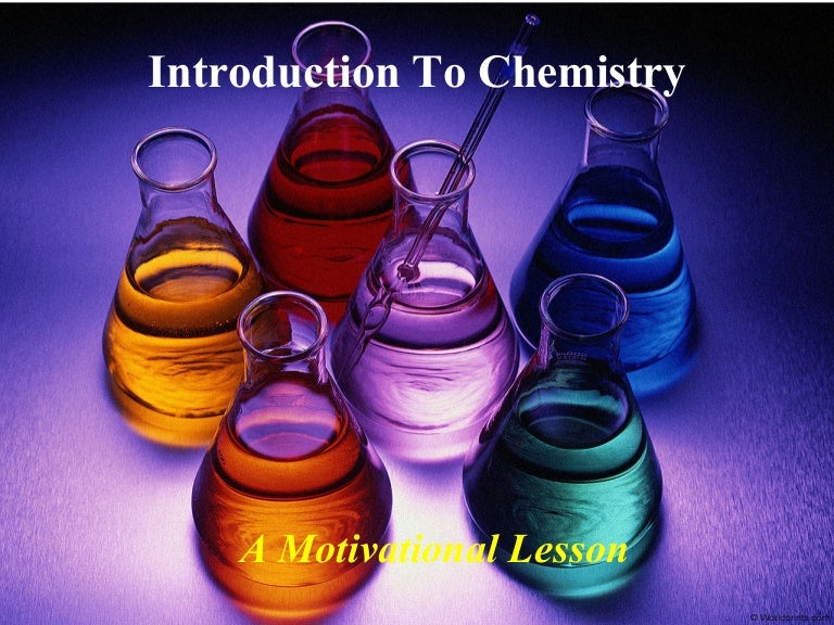 Introduction To Chemistry
