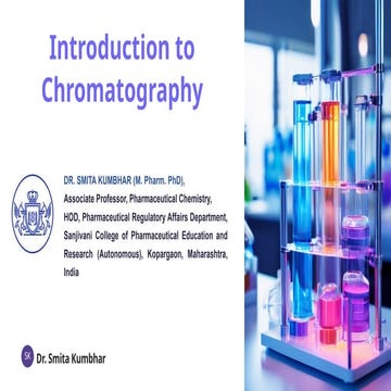 An Introduction to Chromatography: Classifications, Theoretical Foundations, ...
