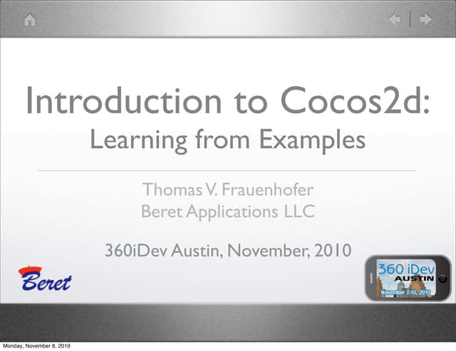Introduction to-cocos2d