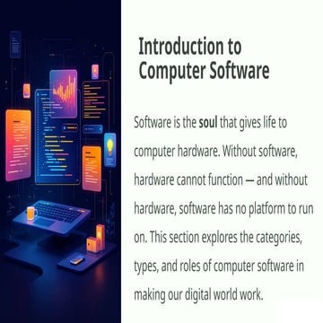 Introduction to Computer Software | PDF