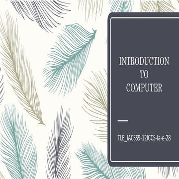 Css - INTRODUCTION-TO-COMPUTER- Lesson 1pptx