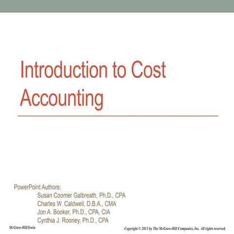 Introduction-to-cost-accounting 2 — cost accounting