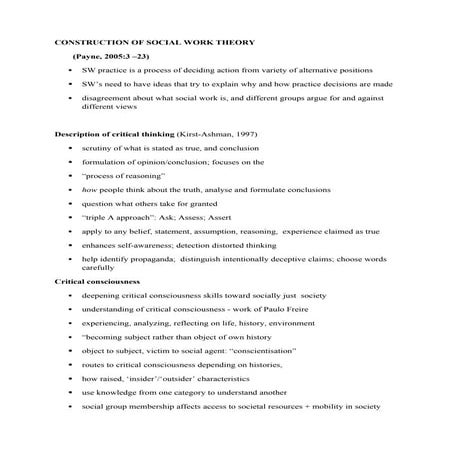 Critical sw study notes