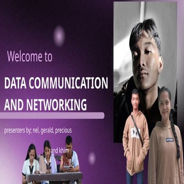 Introduction To Data Communications Networking Pptx