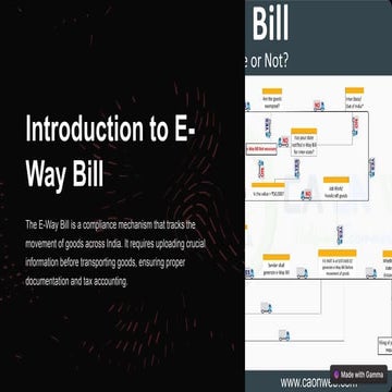 Introduction-to-E-Way-Bill by cosmo soil.pptx