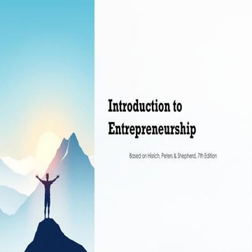 Comprehensive Introduction to Entrepreneurship: Traits, Types, and ...