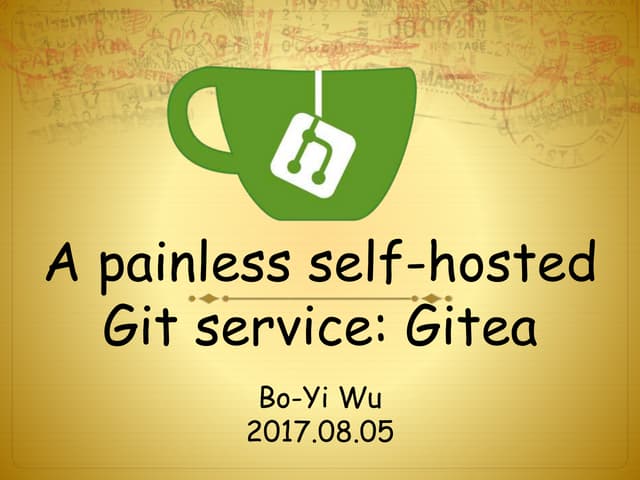 Introduction to Gitea with Drone