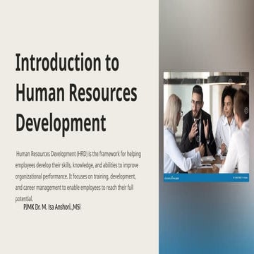 Introduction-to-Human-Resources-Development ( Bab 1 ).ppsx