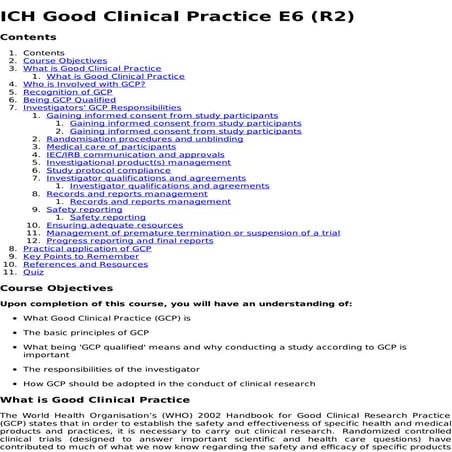 Good Clinical Practice | PPT
