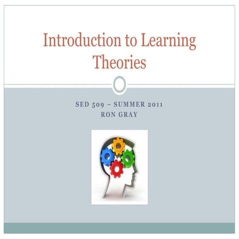 Introduction to-learning-theories