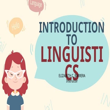 introduction of linguistics bdhddjsjsjsjdjd