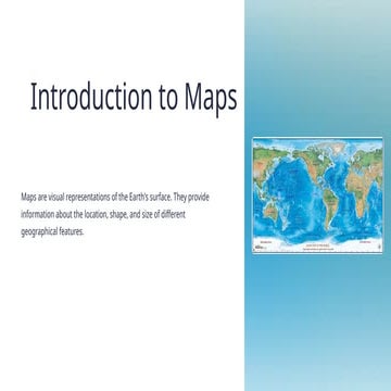 Introduction-to-Maps major major point of SST