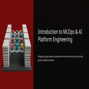 Introduction-to-MLOps-and-AI-Platform-Engineering | PPTX