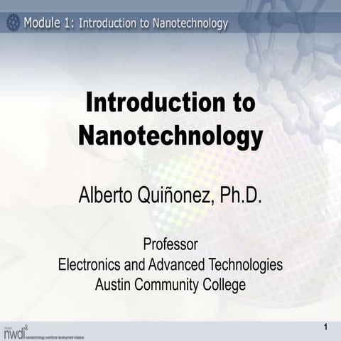 Nanotechnology: The Next Really Big Small Thing. What is Nanotechnology? -  ppt download