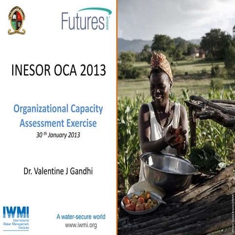 Introduction to organizational capacity assessment