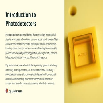 Introduction-to-Photodetectors.pptx by ela