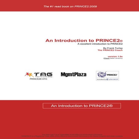 An Introduction to PRINCE2 (book)
