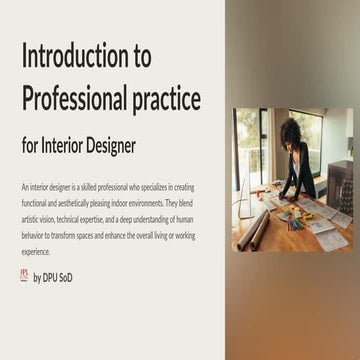 Project management for interior design | PDF