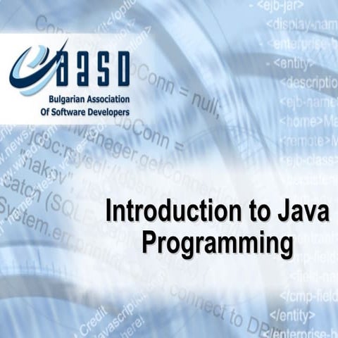 Introduction to-programming | PPT | Programming Languages | Computing