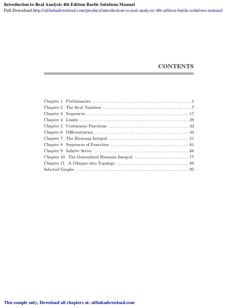 Introduction to real analysis bartle homework solutions picture