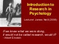 Research Methods in Psychology