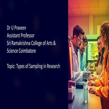 Introduction-to-Sampling-in-Research. Types of Sampling